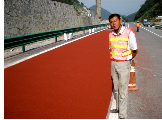 山西沂五高速,五臺(tái)山長(zhǎng)城嶺隧道防滑工程